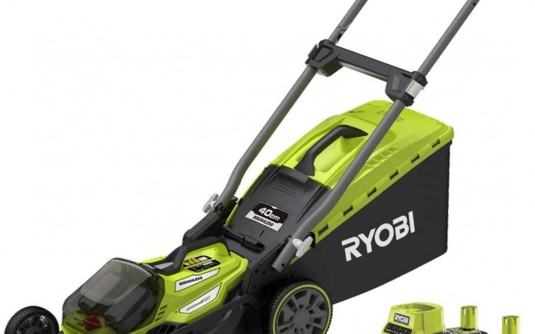 Tondeuse électrique sans fil – RYOBI RY18LMX40A – Brushless – 40 cm